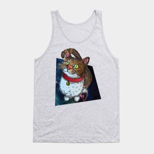 Grunge Cat Haru Tank Top